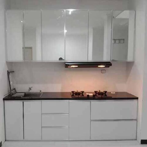 Kitchen Set Aluminium Batam - Desain Mewah Harga Murah
